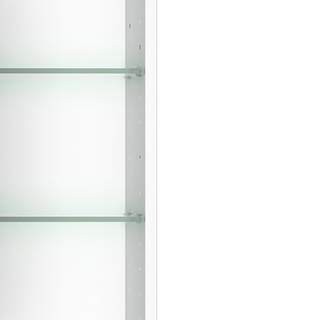 Spiegelschrank Tira Inklusive Beleuchtung - Graphit - Breite: 80 cm
