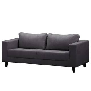 Sofa Bexwell I (3-Sitzer) Webstoff Pendo: Schwarz