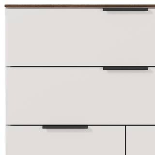 Aktenschrank Ancona II Kaschmir / Nussbaum Dekor