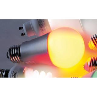 Leuchtmittel Bulb III Acrylglas / Metall - 1-flammig