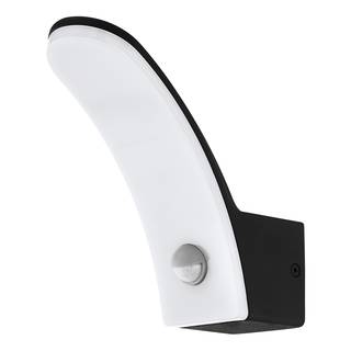LED-Wandleuchte Fiumicino II Polycarbonat / Aluminium - 1-flammig