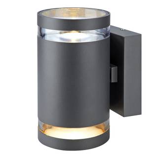 LED-wandlamp Iris acrylglas/aluminium - Aantal lichtbronnen: 2