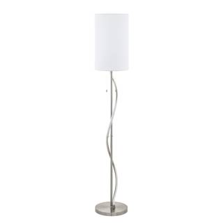 Lampadaire Espartal Tissu / Aluminium - 2 ampoules