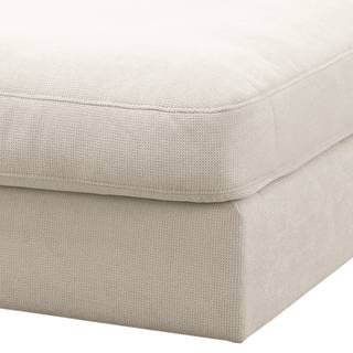 Polsterhocker Dixwell Big Webstoff Palila: Hellgrau