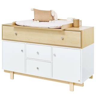 Babyzimmerset Boks (3-teilig) Weiß - Holzwerkstoff - 1 x 1 x 1 cm