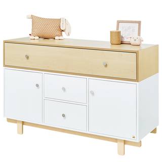 Babyzimmerset Boks (3-teilig) Weiß - Holzwerkstoff - 1 x 1 x 1 cm