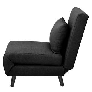Fauteuil convertible Elands II Tissu Nims: Gris foncé