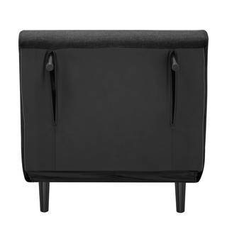 Fauteuil convertible Elands II Tissu Nims: Gris foncé