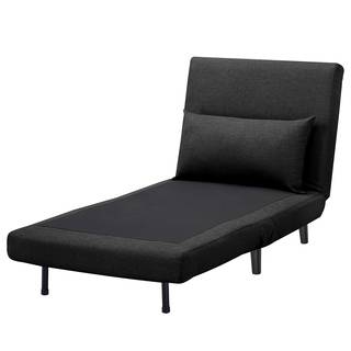 Fauteuil convertible Elands II Tissu Nims: Gris foncé
