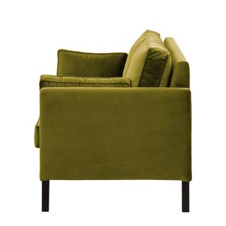 Bank Voiron I (2,5-zits) fluweel - Velours Ravi: Avocado
