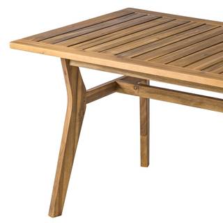 Set da giardino Tibro I (6 pezzi) Marrone - Legno massello