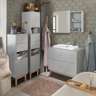 Pootframe Tom Tailor II massief eikenhout