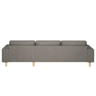 Canapé d’angle Kotila Tissu structuré - Beige