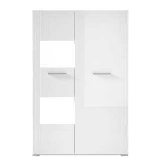 Highboard Cely II Hochglanz Weiß / Matt Weiß
