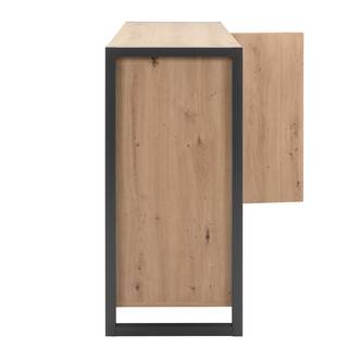 Kast Denville II Artisan eikenhouten look/antracietkleurig