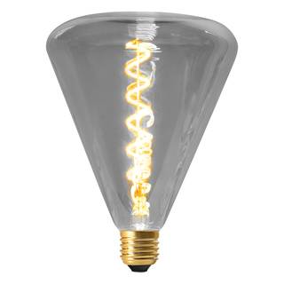 LED-lamp Dilly transparant glas/staal - 1 lichtbron