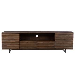 TV-Lowboard Kirley Akazie massiv - Akazie Dunkel