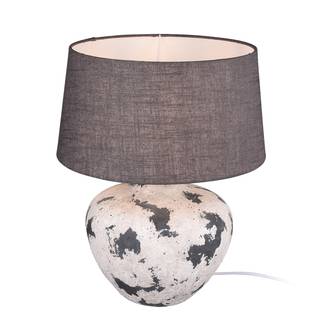 Lampada da tavolo Venon I Ceramica / Tessuto misto - 1 punto luce