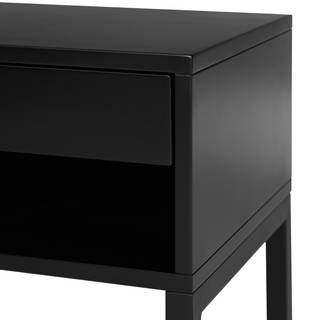 Comodino Chests Nero - Materiale a base lignea - 40 x 45 x 35 cm