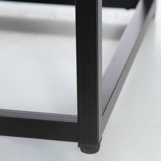 Dressoir Kayys glas/metaal - zwart
