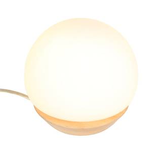 LED-Tischleuchte Ancilla Milchglas / Eisen - 1-flammig