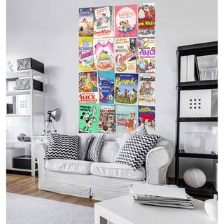 Fototapete Disney Posters Retro Girls Vlies - Bunt