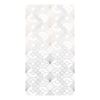 Fotobehang Coquilles Blanches vlies - zwart/wit