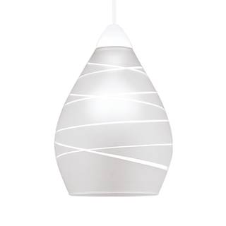 Hanglamp Cicero gesatineerd glas/metaal - 1 lichtbron