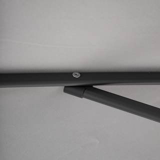 Balkonparasol Suno aluminium/polyester - Grijs
