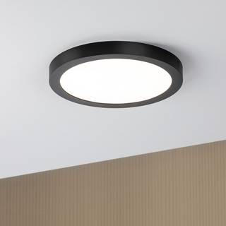LED-Deckenleuchte Abia II Acrylglas - 1-flammig - Schwarz