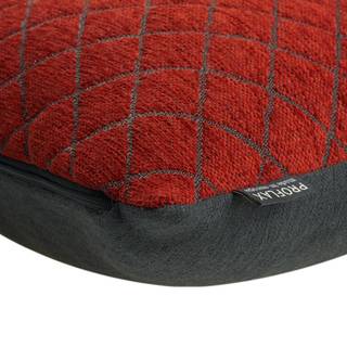 Kissenbezug Step Polyester / Polypropylen - Pastellrot