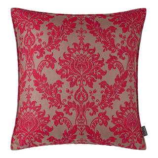 Housse de coussin Velasco Polyester / Viscose - Rouge - 40 x 40 cm