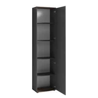 Compacte garderobe Chippewa Donkergrijs/Afvalhout look