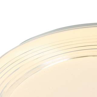 LED-plafondlamp Lucas acrylglas/ijzer - 1 lichtbron