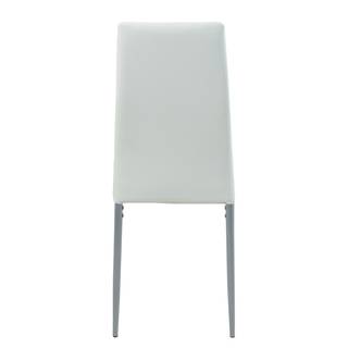 Sedia imbottita Winsted Bianco