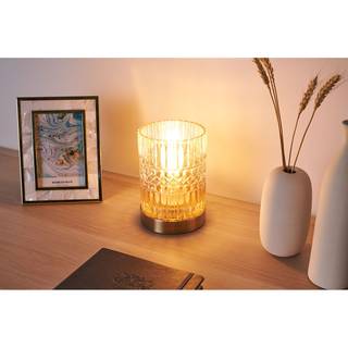 Lampe Crystal Elegance Verre / Laiton - 1 ampoule