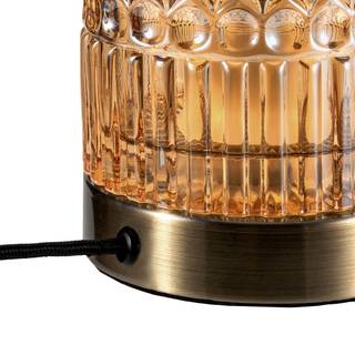 Lampe Crystal Elegance Verre / Laiton - 1 ampoule