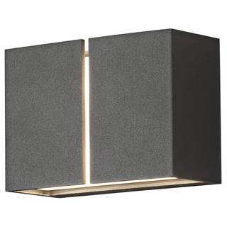 Applique murale LED Pavia II Aluminium - 4 ampoules