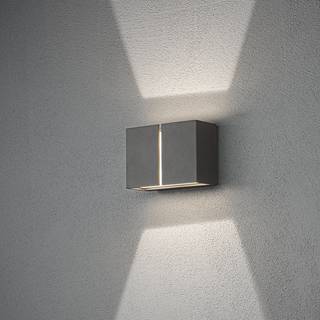 Applique murale LED Pavia II Aluminium - 4 ampoules