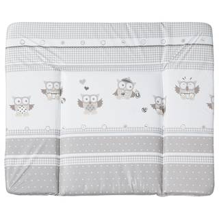 Wickelauflage Folie Eulenbaby II Grau - Andere - 85 x 75 x 4 cm