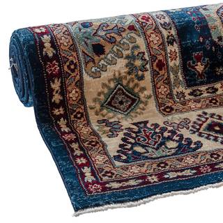 Tapis de couloir Ornament 1349 Bleu