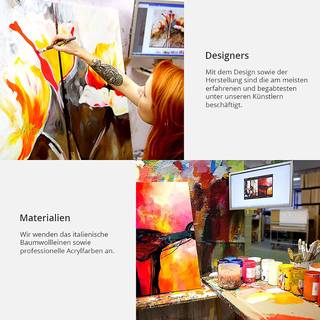 Afbeelding Rustige Kust canvas - zwart