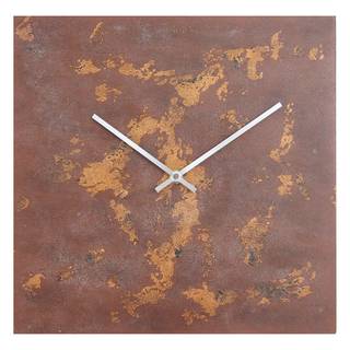 Wandklok WT 7036 metaal - roestkleurig