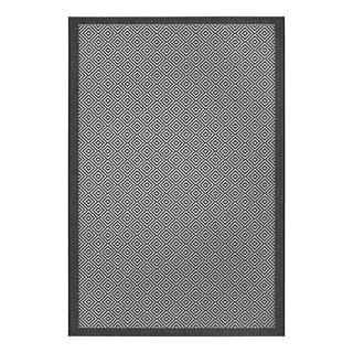 Vloerkleed Burzet polypropeen - Zwart - 120 x 170 cm