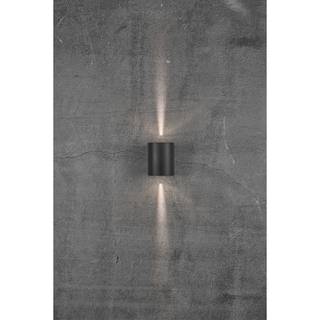 LED-Wandleuchte Canto II Stahl - 2-flammig