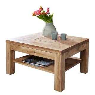 Couchtisch Juillan Wildeiche massiv - 70 x 70 cm