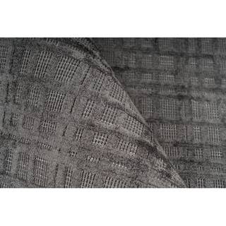 Tapis Karma 125 Viscose - Anthracite - 80 x 150 cm