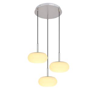 LED-hanglamp Matty III melkglas/ijzer - 1 lichtbron