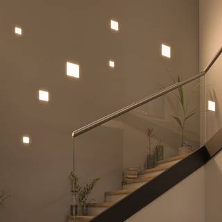 LED-Einbauleuchte Veluna XX Acrylglas - 1-flammig