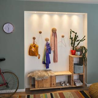 LED-inbouwlamp Nova VI kunststof/aluminium - 3 lichtbronnen